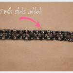 DIY Studded T Shirt Trim and Studs 2