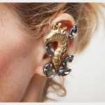 DIY Ear Cuff Close Up Giraffe
