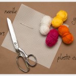 DIY Plastic Canvas Glasses Case Supplies