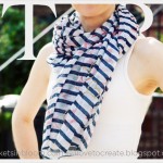 DIY Stars and Stripes Scarf Feature www.trinketsinbloom.com