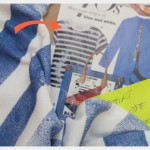DIY Striped T-Shirt with Spray Paint Inspiration