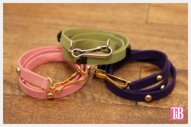 DIY Studded Bracelets Feature www.trinketsinbloom.com