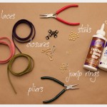 DIY Studded Bracelets Supplies