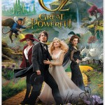 Disney OZ the Great and Powerful Movie poster Blu-Ray combo pack release.