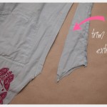 How to Alter a Man’s Shirt into a Cute Summer Top Trimming