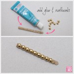 DIY Bobby Pins Nailheads