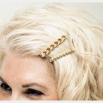 DIY Bobby Pins Close Up Gold