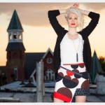DIY Wrap Skirt Photo Sunset