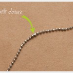 DIY Spike Necklace Closure