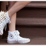 DIY Studded Converse Photo Side View