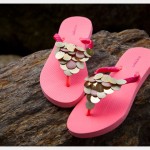 DIY Flip Flops with Paillettes Photo 1