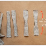 DIY Tank Top with Shoulder Fringe Cutting Fringe