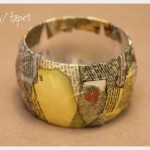 DIY Bangle Bracelet with Tape All Taped