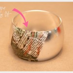 DIY Bangle Bracelet with Tape Taping