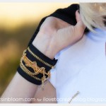DIY Zipper Bracelet with Chains Photo