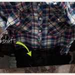 Dip Dye Plaid Shirt Dip in Dye