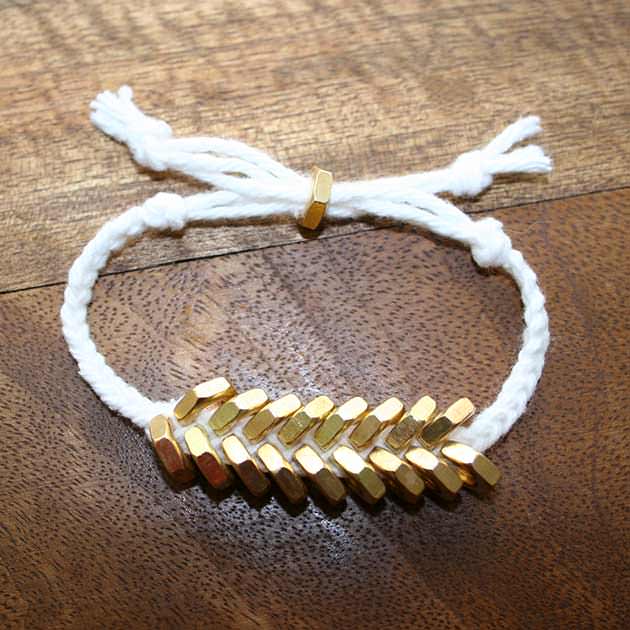 Braided Hex Nut Bracelet DIY