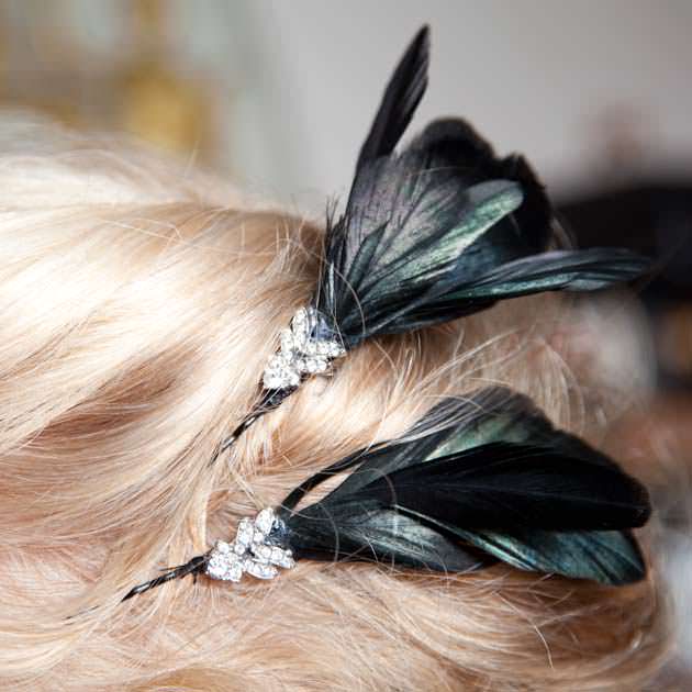 Feather Hair Pin DIY