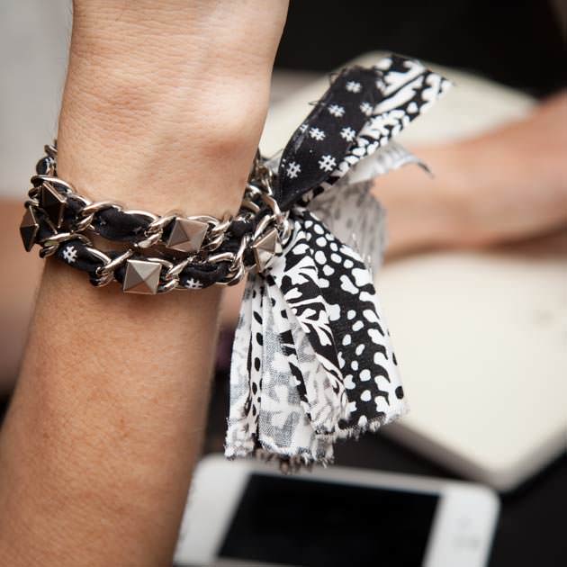 Woven Chain Bracelet DIY