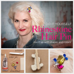 DIY Rhinestone Hair Pin by Trinkets in Bloom