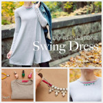 Rhinestone Swing Dress DIY by Trinkets in Bloom