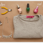 DIY Rhinestone Swing Dress Supplies