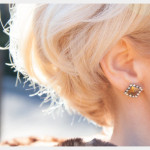 Stud and Rhinestone Earrings DIY by Trinkets in Bloom