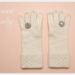 DIY Gloves with Rings finished