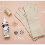 DIY Gloves with Rings Supplies