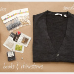 DIY Monogram Sweater Supplies