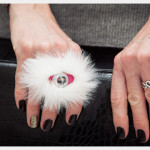 Faux Fur Fimo Clay Ring DIY Photo by Trinkets in Bloom