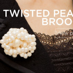 Twisted Pearl Brooch DIY Tutorial