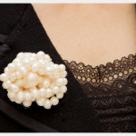 Twisted Pearl Brooch DIY Close Up Photo