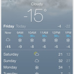 Freezing Weather at Lake Placid