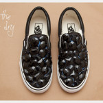 Jeweled Slip-Ons Finished Top View