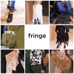 Fringe Fashion trend for spring 2014