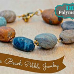 Faux Beach Pebble Jewelry