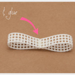 Bow Flip Flops DIY Making the Bow