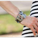 Hex Nut Cuff DIY Photo by Trinkets in Bloom
