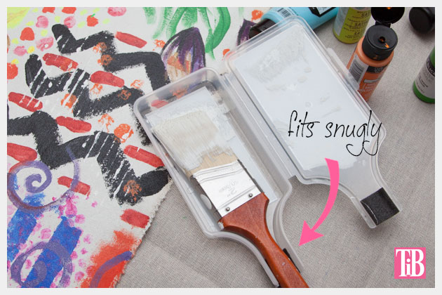 Paint Brush Cover Giveaway on Trinkets in Bloom