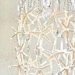 Starfish and Rhinestone Chandelier by Debi’s Design Diary