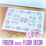Frozen inspired floor Decor