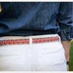 Paracord Belt DIY Back View