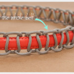 Paracord Belt DIY Close UP