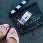 Birthday Cake shoes with Faux Frosting and Sprinkles