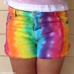 Rainbow Shorts DIY