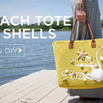 DIY Beach Tote With Shells Tutorial