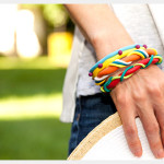 DIY Clay Bangle Bracelets photo
