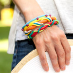 DIY Clay Bangle Bracelets Tutorial