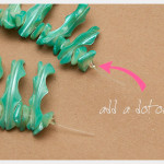Embellished Sandals DIY Glue Ends